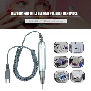 Electric Nail Art Drill File Bit Replacement Handpiece Pen Manicure Machine Tool - Picture 1 of 12