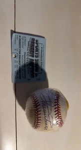 Minnie Minoso HOF Autographed Baseball Chicago White Sox COA - Picture 1 of 2