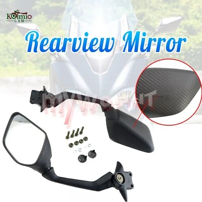Espejo retrovisor de carbono Firber apto para Yamaha TMAX530 T-MAX530 SX DX 2017-2019 18 Foto 1 de 4