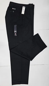 Chaps Ralph Lauren Men's Dress Pants Size 38x32 Black NWT - Picture 1 of 3