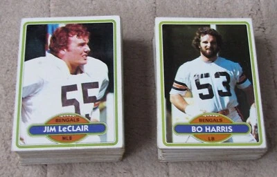 1980 Topps Football (Cards 300-524)  (Pick Choose Complete) - Image 1 of 2