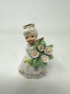 September Flower Angel of the Month Figurine Kelvin’s C-230 1960s Japan - Picture 1 of 4