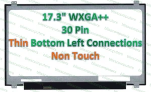 HP PROBOOK 470 G30 827047-001 LAPTOP LED LCD Screen 17.3" WXGA++ Bottom Left - Picture 1 of 10