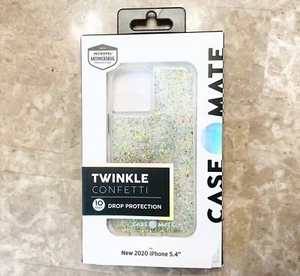 NUEVA funda Mate Twinkle Confetti para iPhone 2020 5,4" 12 mini nueva en caja - Imagen 1 de 2