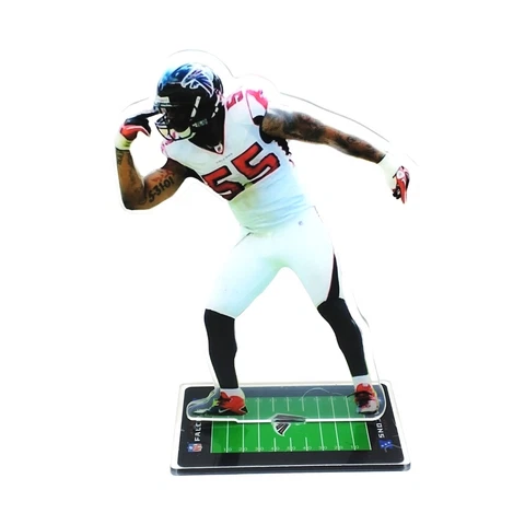 John Abraham Figure - #55 of Atlanta Falcons Celebrates in the Game Ornament Cover