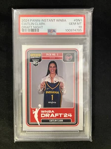2024 PANINI INSTANT WNBA CAITLIN CLARK DRAFT PSA 10 100974785 - Picture 1 of 1