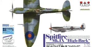 1/72 WW2 Fighter: Supermarine Spitfire Mk.IX "High Back" [RAF] #AE-15 : PLATZ - Picture 1 of 9