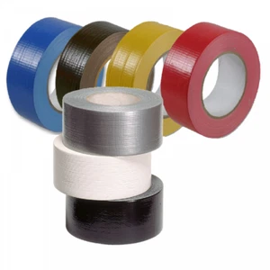 QTX HQ Duck Tape Water Resistant Gaffa Coloured Rolls 48mm x 50M - Picture 1 of 9