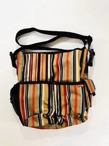 Skip Hop Signature Diaper Bag Multi Color Stripes - Picture 1 of 2