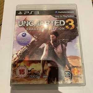 Uncharted 3 Drake's Deception Sony PlayStation 3 Ps3 Game - Picture 1 of 4