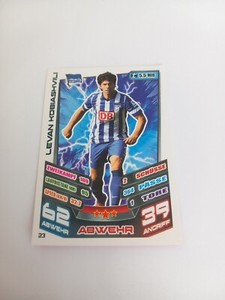 Match attax card Levan Kobiashvili Hertha BSC Berlin NEW 