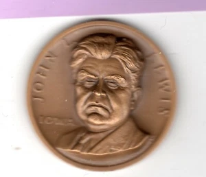 John L. Lewis: Medallion  *actual shipping* - Imagen 1 de 2