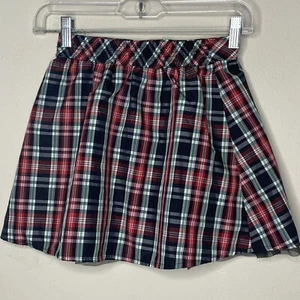 Osh Kosh B'gosh Plaid Skirt Girls 7 Multicolor Holiday Skirt - Picture 1 of 6
