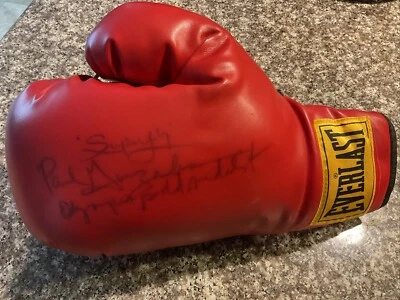Paul Gonzalez Autograph Signed Glove Boxer 1984 Olympics Gold Medal Winner - Image 1 of 4