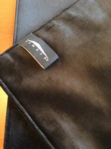 Domain Black Soft Silky MicroMink Table Runner Reversible - Picture 1 of 5