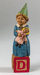 Alphabet D-Doll - Gnome Alphabet by T Clark for CAIRN STUDIOS #5220 c. 1993 - Picture 1 of 5