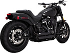 Vance & Hines Black Short Shots Staggered V-Twin Exhaust System 47333