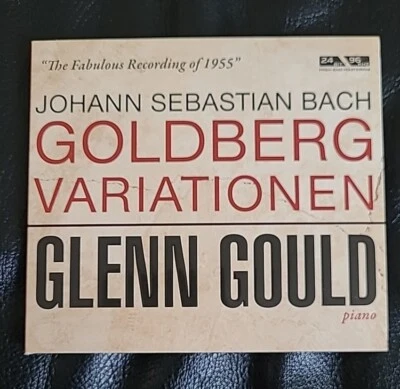 Bach CD "Goldberg Variationen" Glenn Gould 1955, Digipak, High-End Mastering - Bild 1 von 4