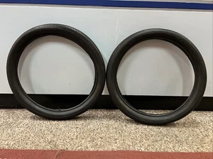 Schwinn Typhoon Cord 20 X 2.125 Balloon USA Tires Set BW For Stingrays VTG NOS - Picture 1 of 12