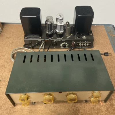 Mono Grommes 207 II preamplificador y amplificador de tubo 221 6L6 mediados de los años 50 Foto 1 de 4