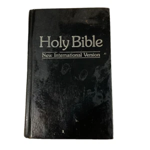 HEILIGE BIBEL NIV Neue Internationale Version Schwarz Hardcover Int Bible Society 1984 - Bild 1 von 1