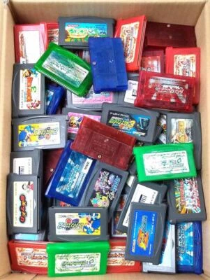 【Lot 50 set】Nintendo GAME BOY Advance Cartridge random Junk Japanese WHOLESALE - Image 1 of 4