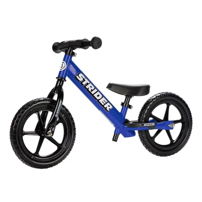Bicicleta de equilibrio deportiva Strider 12 usada - azul Foto 1 de 2