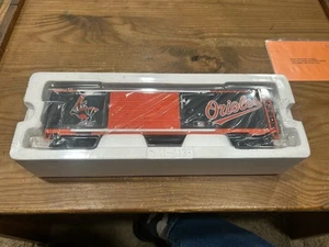 MTH RAIL KING BALTIMORE ORIOLES BLACK BOX CAR IN OB 20-93255 - Picture 1 of 4