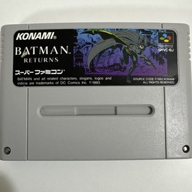 S Famicom Batman Returns Konami Japan G2