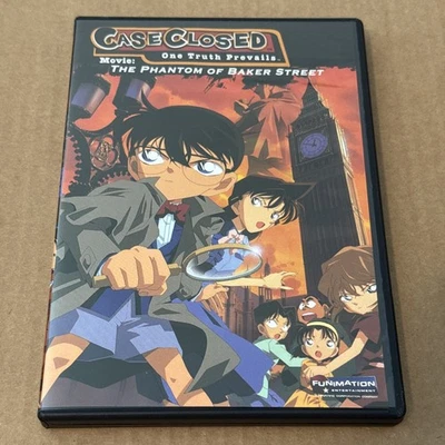 Case Closed Movie: The Phantom of Baker Street (DVD, 2010) RARE OOP Region 1 - Image 1 of 3