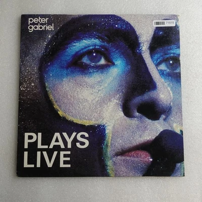 Peter Gabriel Plays Live LP Vinyl Album Record Rock - Image 1 of 4