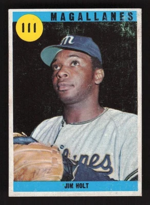 1970 OVENCA (Venezuelan Winter League) -#111 JIM HOLT (Magallanes) - Image 1 of 2