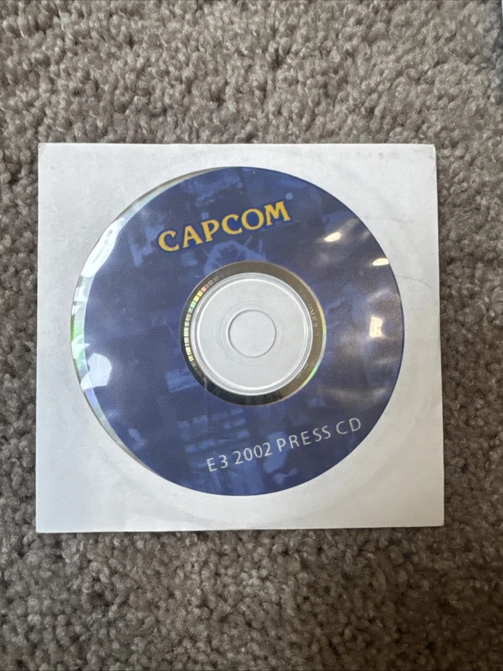 Capcom E3 2002 Press Kit CD Disc - Resident Evil Devil May cry 2 steel battalion - Image 1 of 1
