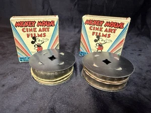 1930's 8 MM Film Cartoons Mickey Mouse The Juggler And Donald Duck Fancy Steps - Picture 1 of 4