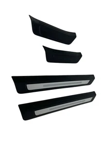 2018 2019 2020 2021 2022 2023 2024 AUDI Q5 DOOR SILL PLATE TRIM COVER SET (4) - Picture 1 of 7
