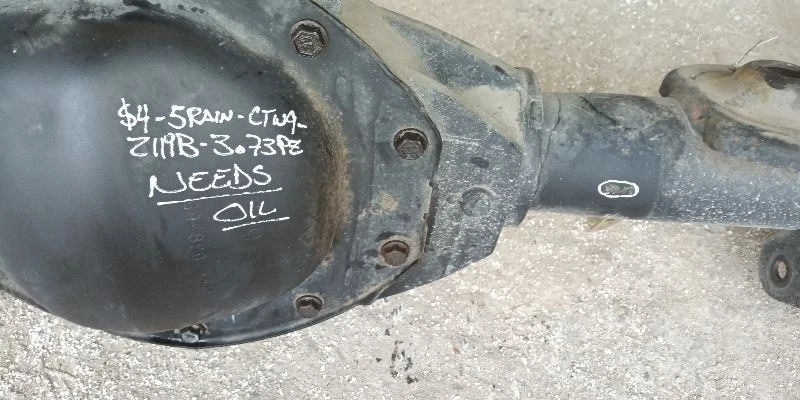 Rear Axle 3.73 Ratio Opt GT4 Fits 02-05 ENVOY XL 6408500 - Imagem 1 de 4