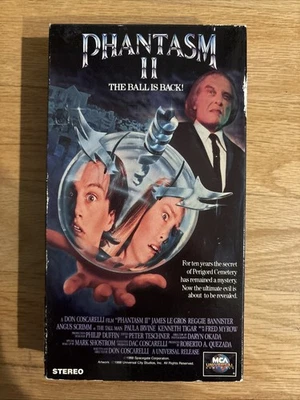 Phantasm II 1988 VHS Horror Sci-Fi Fantasy Movie MCA the Ball Is Back - Image 1 of 2