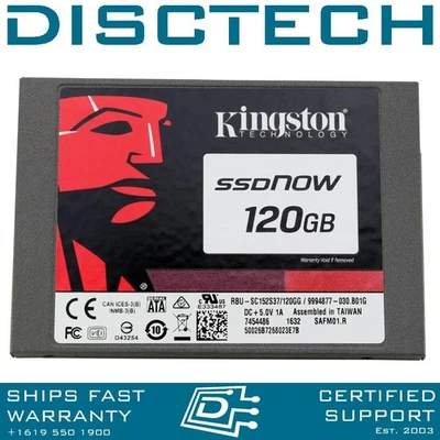 SSD SATA Kingston A400 SC152S37/120GG/SA400S37/120G 120GB 6Gbps Foto 1 de 3