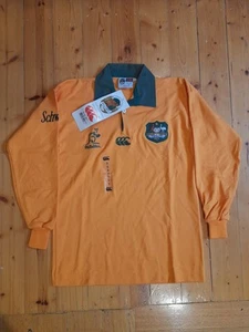 Vintage 1996 Wallabies ARFU Schweppes Rugby Jersey Small Made In Australia - Picture 1 of 4