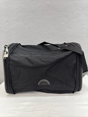 American Tourister Carry On Shoulder Bag 19X10X12 Black Collapsible Space Saver - Image 1 of 4