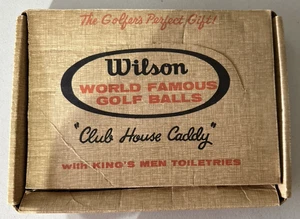 1950s VINTAGE WILSON World Famous Golf Ball "Club House Caddy"  BOX RARE - Picture 1 of 11