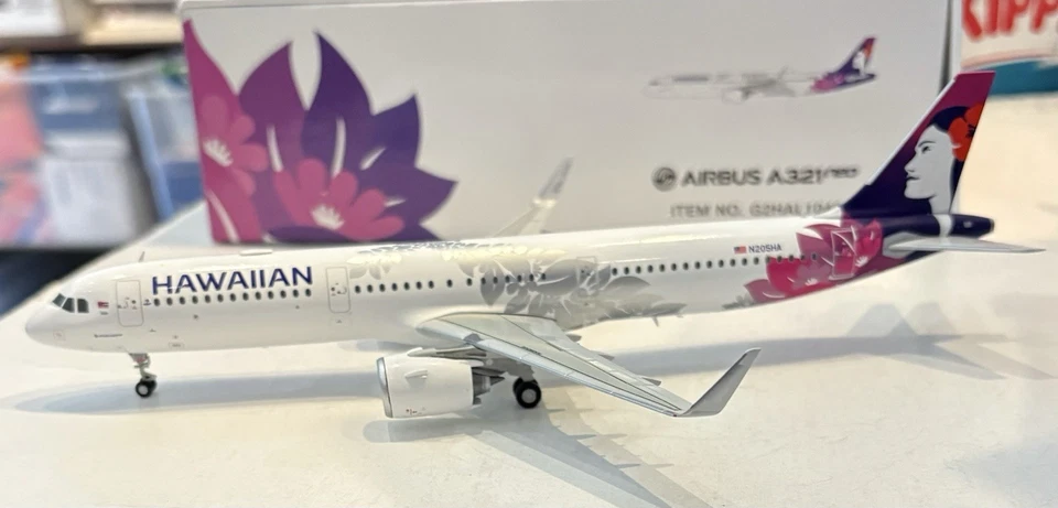 GeminiJets 1:200  Hawaiian Airlines  A321neo  #N205HA  -  G2HAL1043 - Image 1 of 1