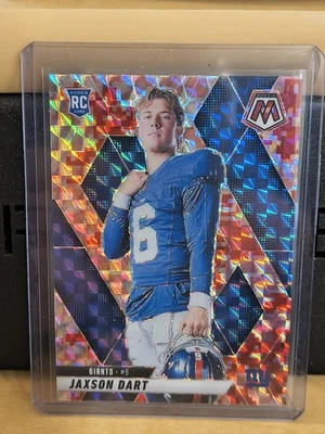 2025 Panini Mosaic JACKSON DART Red Camo Mosaic Prizm RC Variation #288 - Image 1 of 2