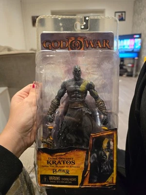 God Of War II Dark Odyssey Kratos Figure w/ Blades of Athena Original Box V RARE - Image 1 of 4