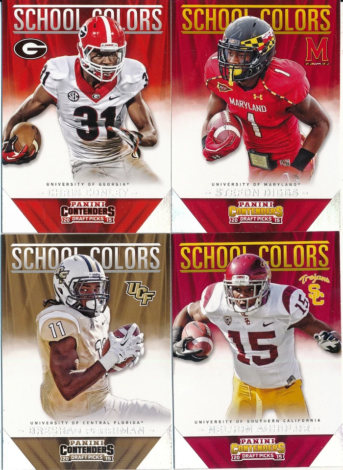 2015 Contenders Draft SCHOOL COLORS Insert - Pick Your Own Player - Image 1 of 1