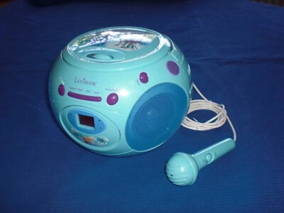 Lexibook Frozen Radio CD-Player mit Mikrophon - Die Eiskönigin Disney 2014 - Top - Bild 1 von 4