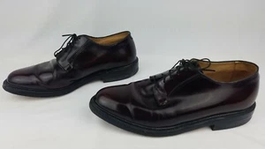 Vintage Military Officers Oxford Dress Shoes ~ O'Sullivan Heel ~ Insole 11.75" - Picture 1 of 9