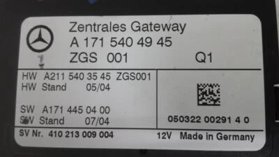 Módulo multifunción usado se adapta a: Mercedes-benz Mercedes slk 220 2005 tipo multi Foto 1 de 4