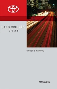 2025 Toyota Land Cruiser Owners Manual User Guide - Picture 1 of 1