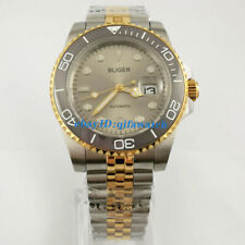 40mm gray dial gold jubilee Sapphire Ceramic Bezel Automatic Men Watch gift